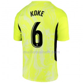 Maillot de Foot Atlético Madrid Koke 6 Troisième 2020-21